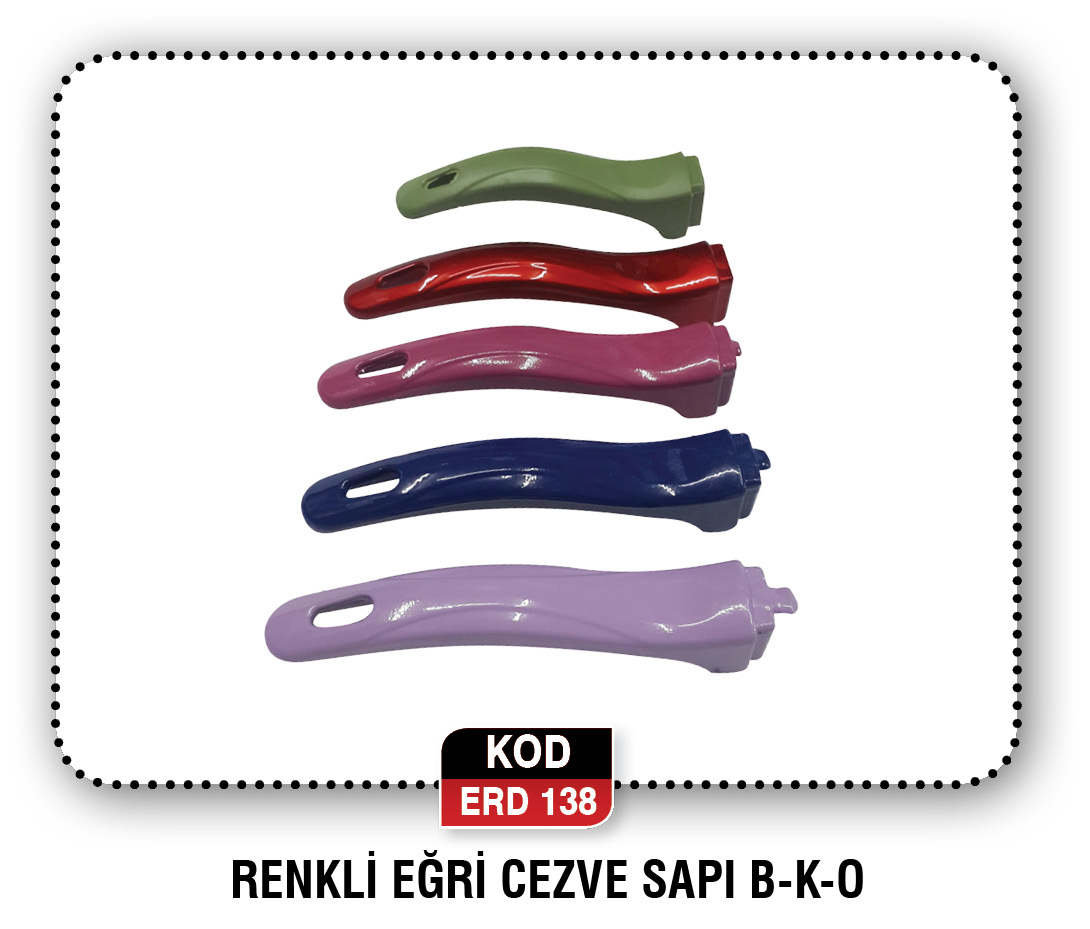 RENKLİ CEZVE SAPI ERD 157